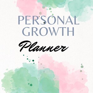 Planer für persönliches Wachstum | Life Vision Mär, Selbstentwicklung (Canva bearbeitbares PDF)