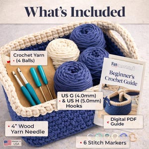 crochet storage basket pattern