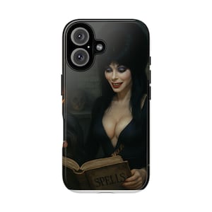 Gothic Phone Case, Stylish Tough Cases, Witchy Phone Cover, Unique Gift for Halloween, Spooky Aesthetic