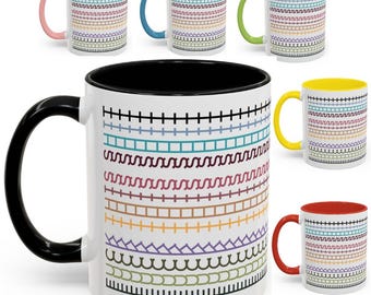 F*ck This Shit Hidden Swear Message Word Coffee Mug – Funny Gag Gift for Friends Coloured