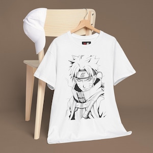 xNaruto Anime T-Shirt | Unisex Heavy Cotton Tee | Japanese Manga Graphic Shirt | Ninja Otaku Streetwear Top | Anime Fan Gift