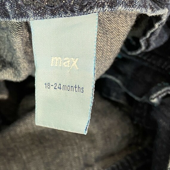 Vintage Infant Boys Denim Overalls Max the Skateb… - image 5