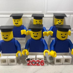 Custom Articulated Block-Style Figure – Movable Joints, Personalized Shirt Logo, Any Colors