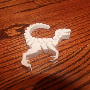 Articulated Dinosaur Toy – 3D Printed Dino Figure, Flexible Fidget Gift