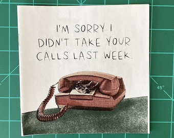 YOUR CALLS zine by Cait Renk