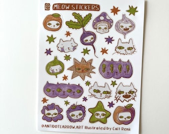 Meow Sticker Sheet