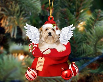 Havanese Angel Christmas Ornament – Dog Lover Holiday Keepsake