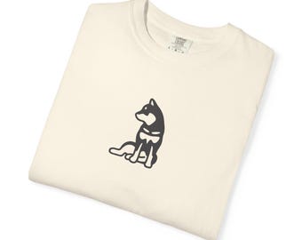 Shiba Inu Premium T-shirt, gift for dog lovers, Japanese dog Cotton shirt, cute pet tee