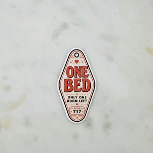 Romance Trope Vinyl Stickers, Slow Burn, One Bed, Enemies to Lovers One Bed