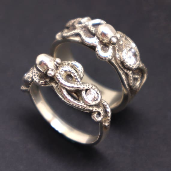Octopus cheap engagement ring