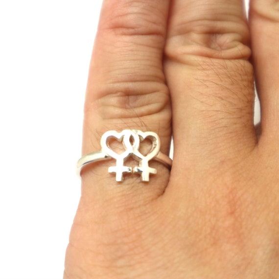 Lesbian outlet pride ring