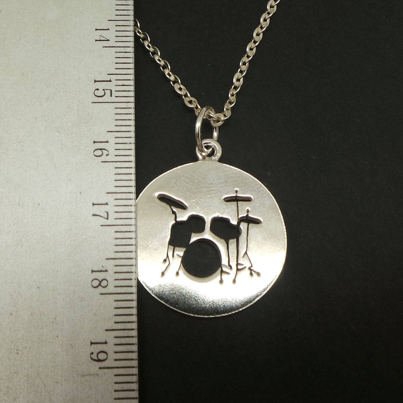 Music Drum Necklace Jewelry Drummer Gifts for Musician Etsy