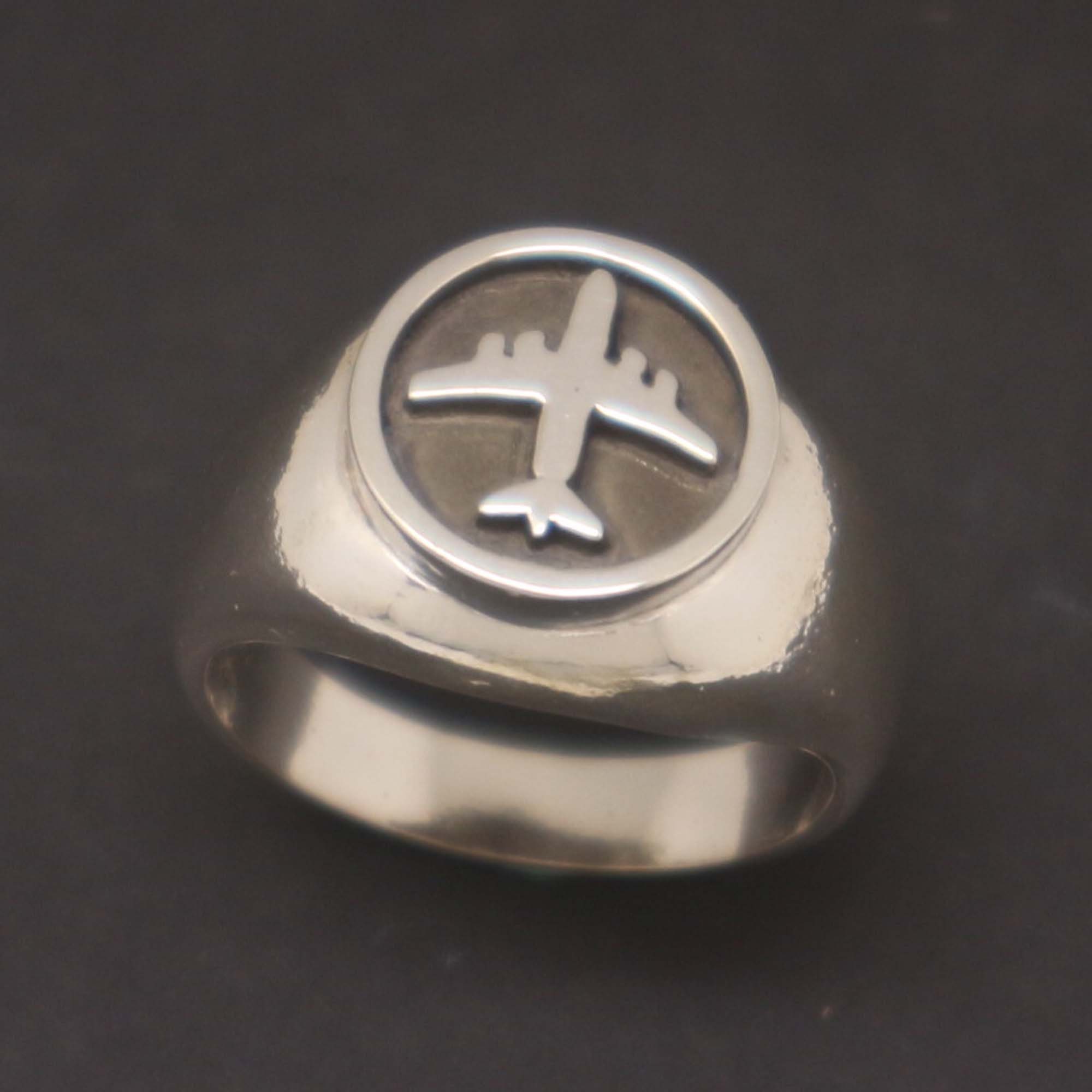 Anillo de piloto aviador hotsell