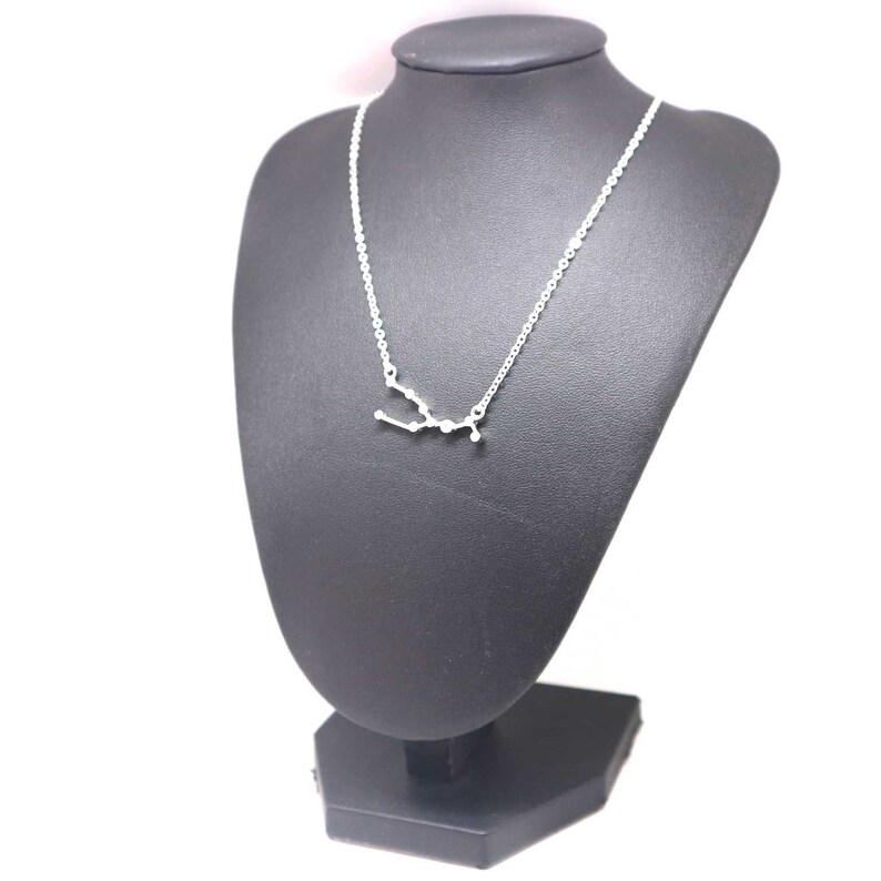 Taurus Jewelry Zodiac Sign Jewelry Birthstone Necklace Sterling Silver Taurus Constellation Necklace Star Astrology Necklace