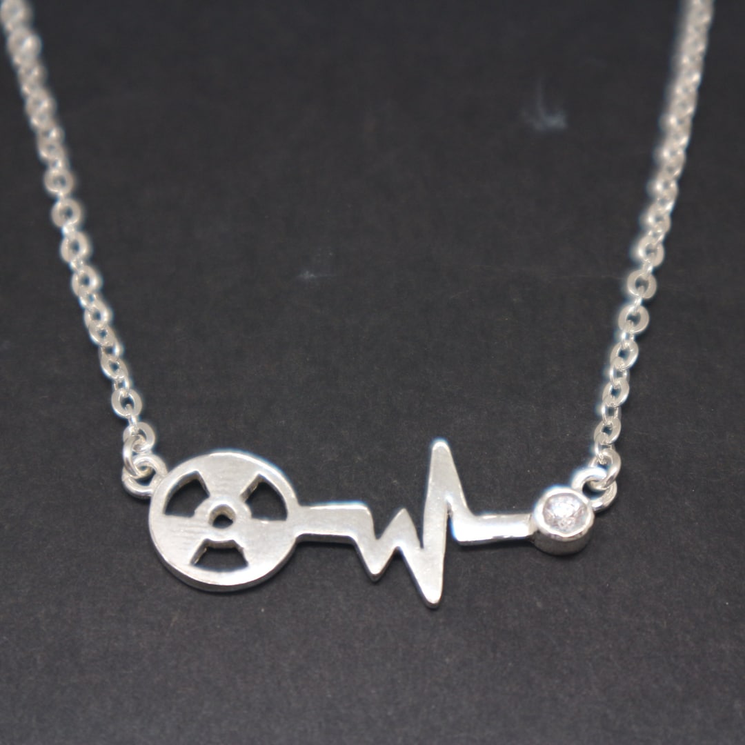 Personalized Radiology Xray Tech Necklace Radiologic Technologist