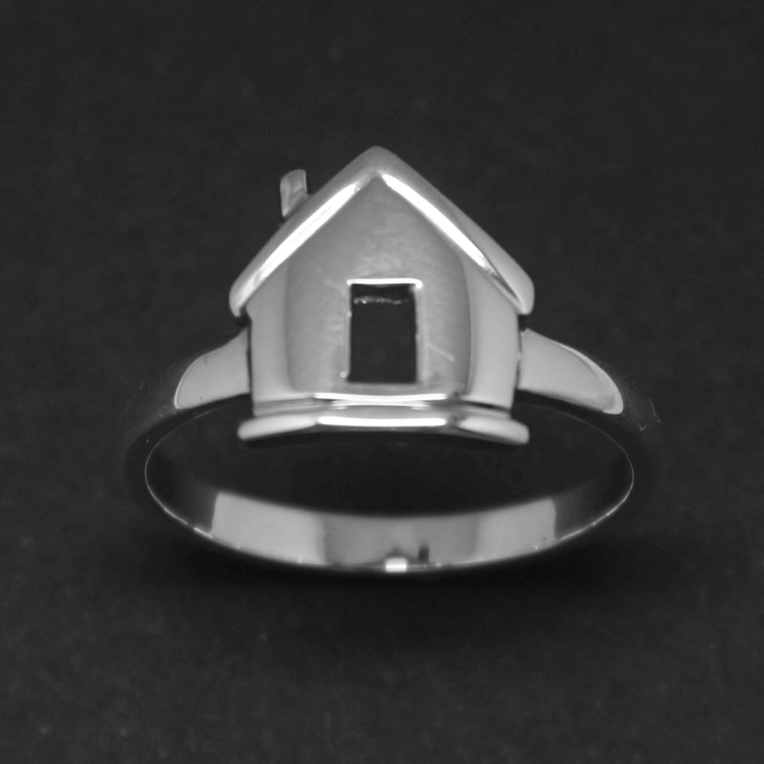 Silver House Rings for Men or Women Thank You or Etsy