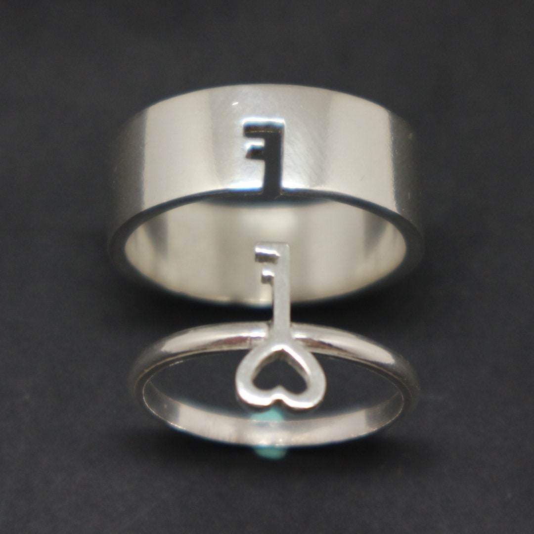 Lock and key promise rings deals