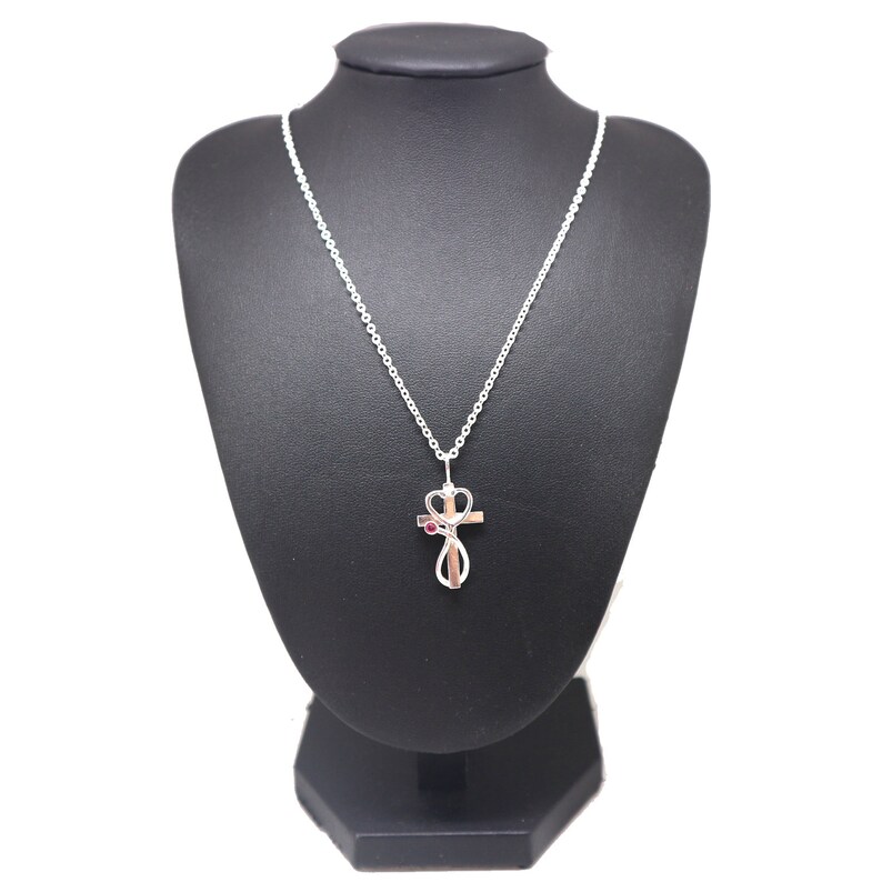 Nurse Stethoscope Cross Necklace Nurse Prayer Necklace Etsy