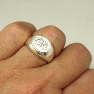 Lawyer Graduation Gift Signet Ring - Lawyer Jewelry, Law School Gift, Attorney Giftm Scales of Justice, Father&#39;s Day Gift, Daddy, Dad Gift