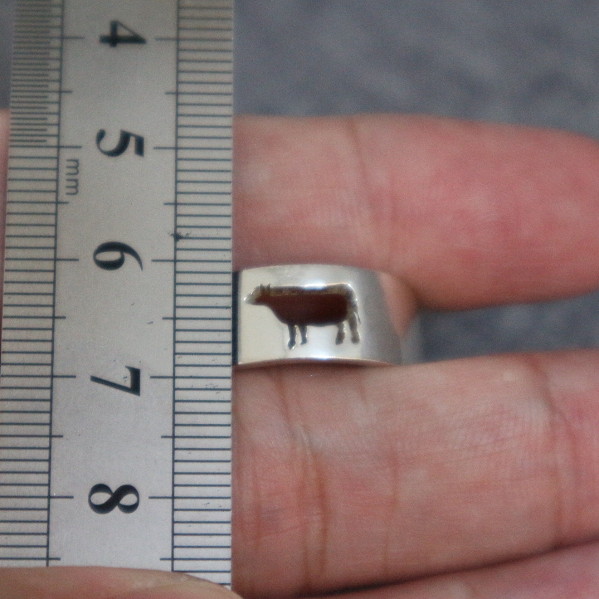 Matching cheap cow rings