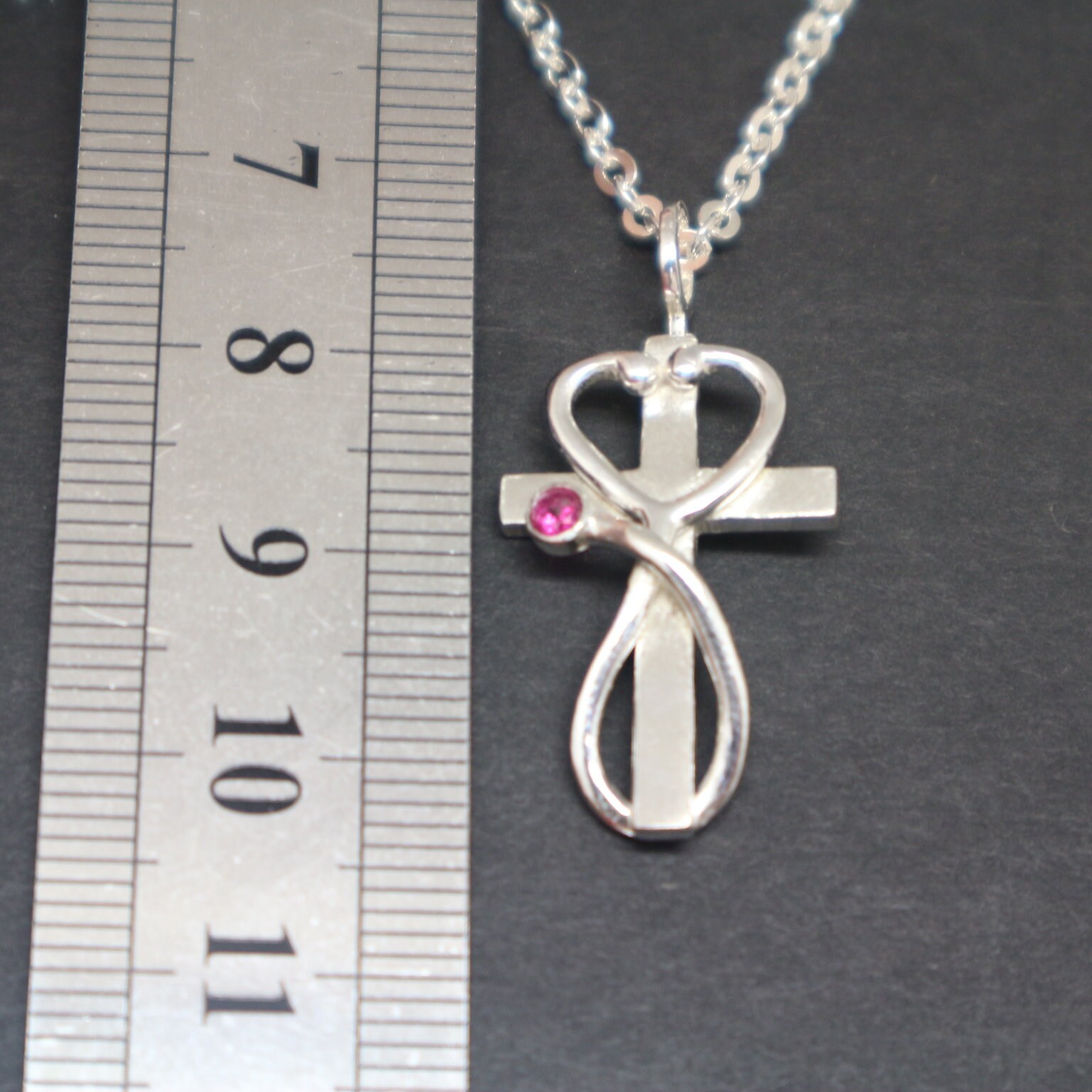 Nurse Stethoscope Cross Necklace Nurse Prayer Necklace | Etsy