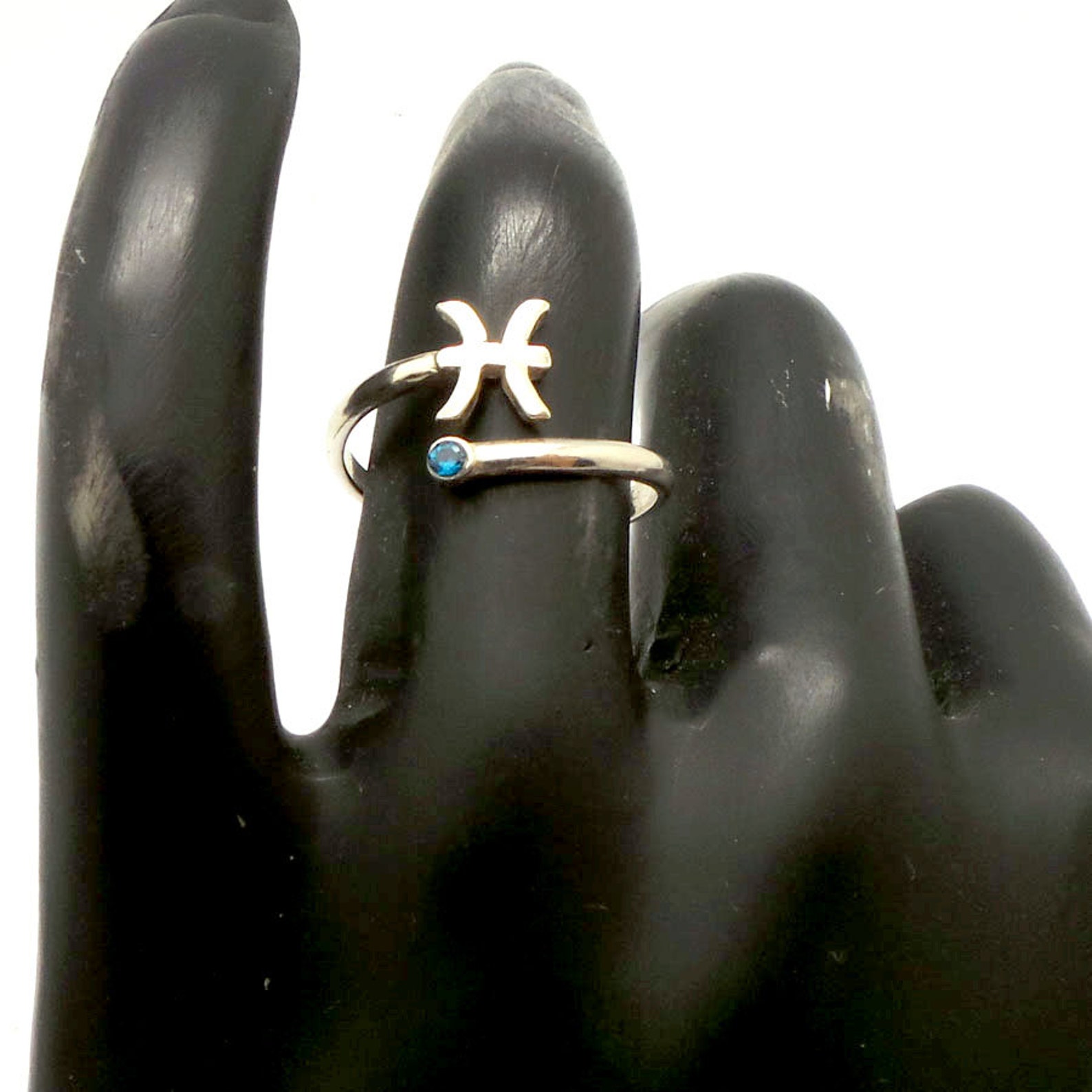 Silver Horoscope Rings Silver Pisces Ring - Zodiac Ring - Astrology Ring - Horoscope Ring ...