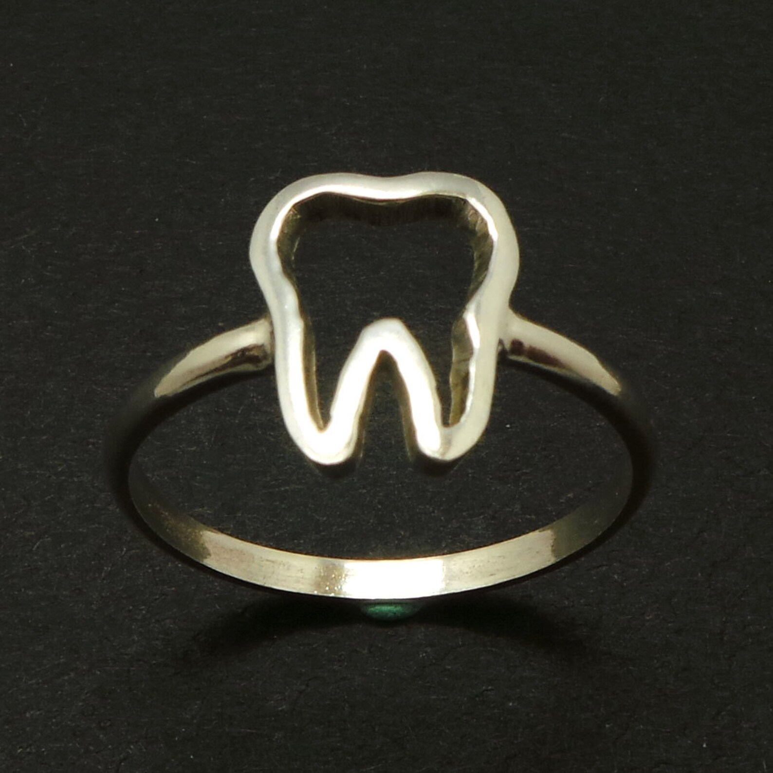 Silver Tooth Ring Tooth Jewelry Teeth Ring Teeth Jewelry Etsy UK