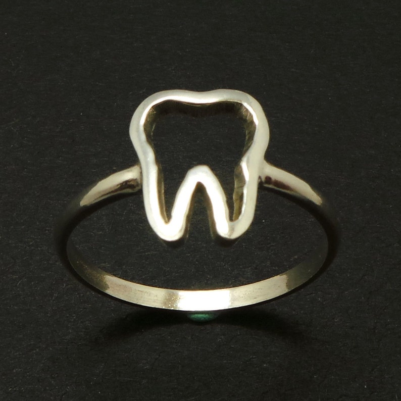 Silver Tooth Ring Tooth Jewelry Teeth Ring Teeth Jewelry Etsy UK