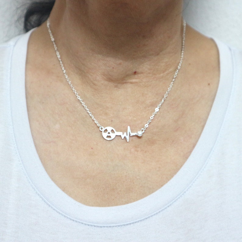 Personalized Radiology Xray Tech Necklace Radiologic Etsy