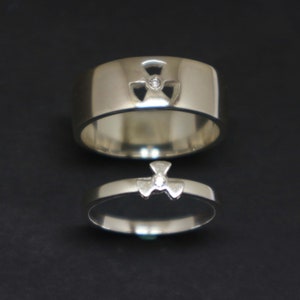 Radiology Tech Matching Promise Ring for Couples - Craft your most treasured moment into a couple ring, Gift for Doctor