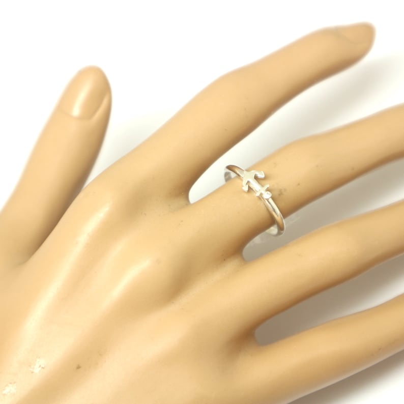 Anchor Couple Set Promise Ring Anchor Jewelry Nautical Etsy