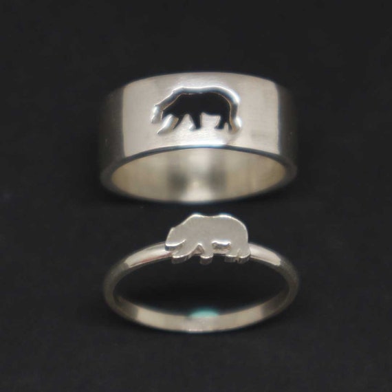 Matching outlet animal rings