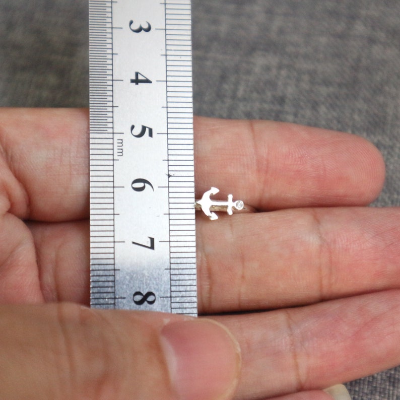 Anchor Couple Set Promise Ring Anchor Jewelry Nautical Etsy