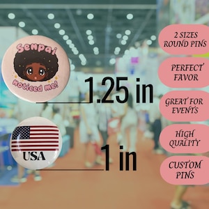 Custom Button Pins – Promotional Badges for Events, Fundraisers