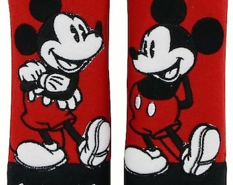Mickey Mouse Car Seat Belt Covers, Disney Fabric Pads