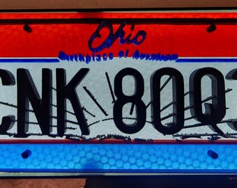 Supernatural Lightbox (CNK 80Q3 Ohio License Plate) - Etsy