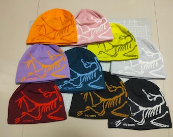 Free shipping Arcteryx Bird Head toque Merino Wool Beanie: 24k grey blue pink Black, 58cm authentic NWOT