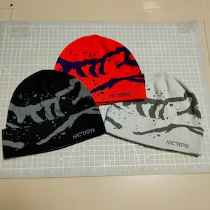 Free shipping ARC'TERYX Grotto toque fw25 Lighter dynasty azalea black solitude void authentic New with Out tag benie