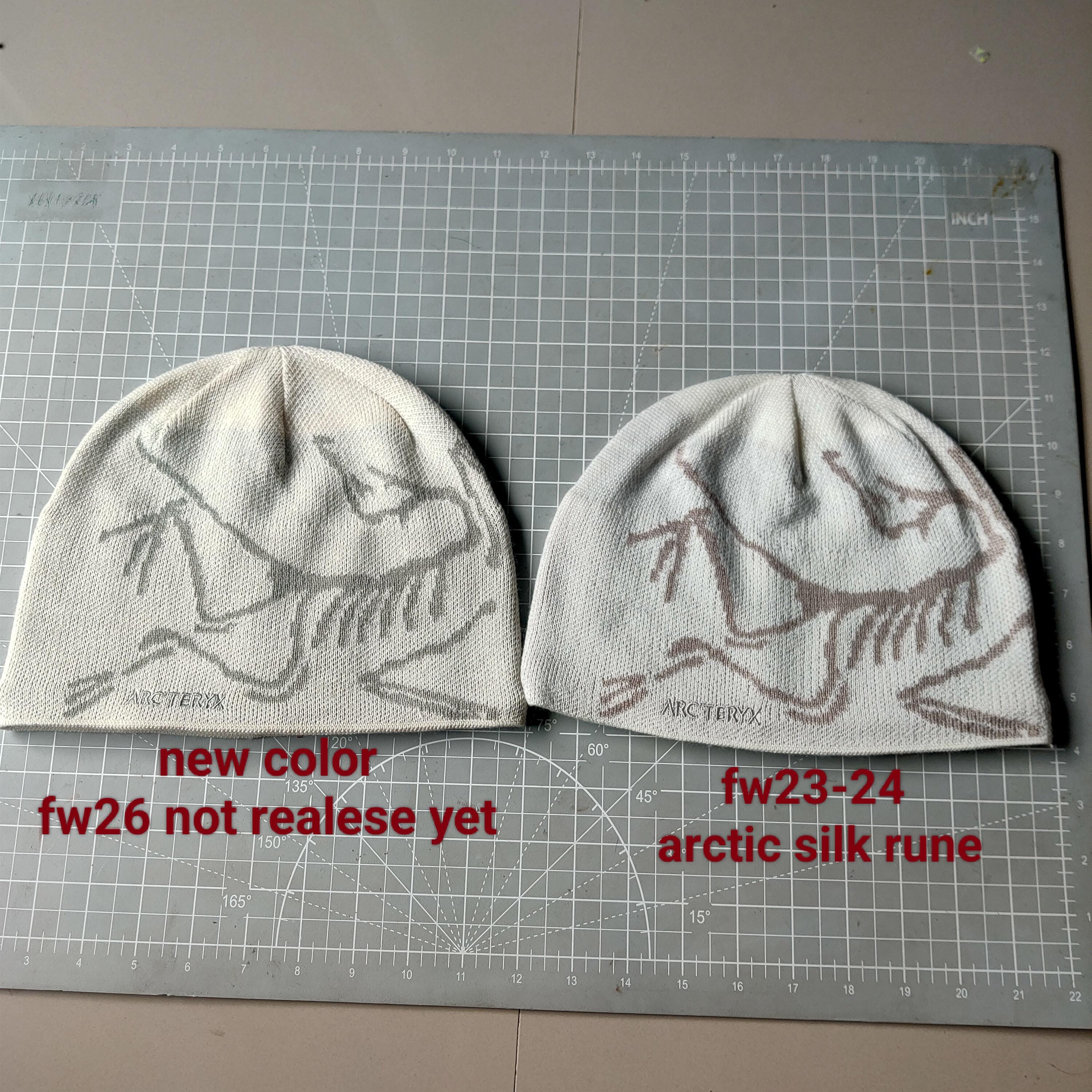 ARC'TERYX Bird Head Toque Rune Arctic Silk White Authentic NWOT