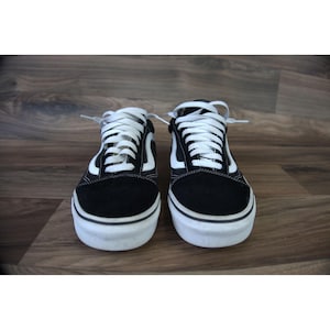 Vans Old Skool Black White Classic Skateboarding Shoes Sneakers