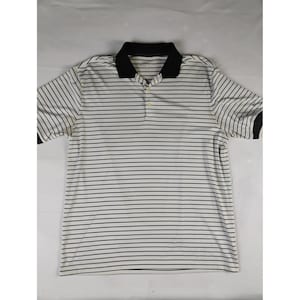 Nike Golf Standard Fit Dri-FIT Striped Polo Shirt Men&#39;s Athletic Top