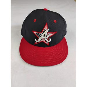 Atlanta Braves MLB New Era 59FIFTY Fitted Hat Cap Size 7 1/8 Baseball