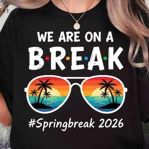 Spring Break 2026 PNG: Beach Trip Design (Digital Download 4500x5400 px)