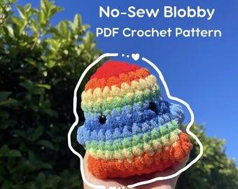 No-Sew Blobby Crochet Pattern