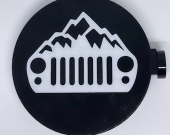 The Official Duck Dock- Jeep Mountain Magnetic or Bolt On Duck Holder for Jeep Ducking