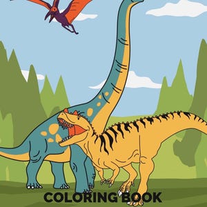Dinosaur Colouring Book