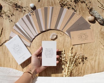 Human Design Card Deck – 39 Affirmations, Rituals & Journal Prompts by Energy Type