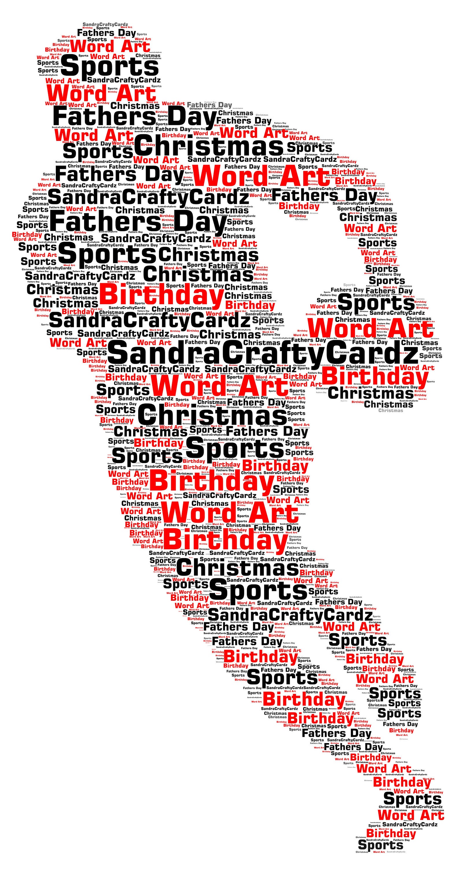 Personalised Rugby Player Rugby Word Art Print Fathers Day Etsy