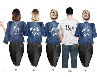 Buy Personalised Brother and Sisters Print Four Sisters One Online in India - Etsy Buy Personalised Brother and Sisters Print Four Sisters One Online in India - Etsy