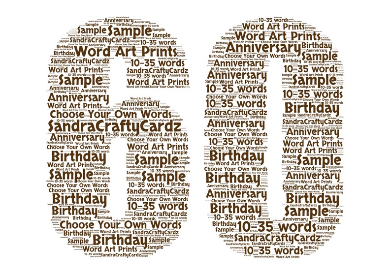 Personalised 60th Birthday, Anniversary, A5 Greeting Card Mum, Dad, Best Friend, Wedding Anniversary image 2